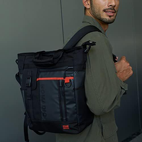 [ノーマディック] トートバッグ 3wayトート ビジネスバッグ 肩掛け 軽量 通勤 通学 雨天対応 PC対応 TN-53 メンズ 黒 TN