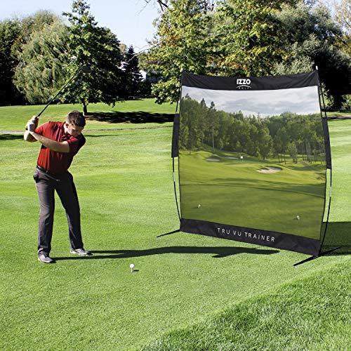 イゾー(Izzo) ゴルフ練習ネット ヒッティングネット ナイロンキャリーケース付き 横229cm×縦229cm×奥行31cm 0700215001282 