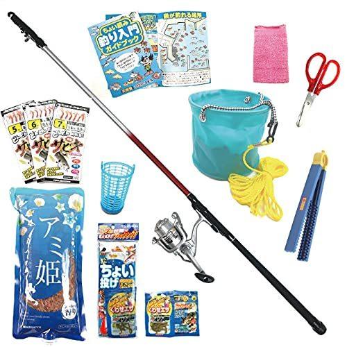 人気ブランドの新作 海釣り 堤防 つり具ten サビキ釣り入門釣り竿セット 竿 全８点 他入門釣りセット コマセエサ 仕掛け リール その他ロッド 釣り竿 Www Quantumbytestore Com