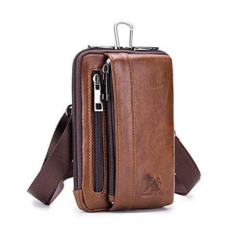 ファッション ｐｒｅｍｉｕｍ ｌｉｎｅ Whatna 天 然 牛 革 ミニショルダーバッグ メンズ 4way斜め掛け ミニ サコッシュ カラビナポーチ ベルトループ ポ Jepkvaoycv Baltihouse Com Au