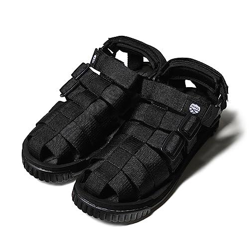 [シャカ] HIKER サンダル スポーツサンダル アウトドア キャンプ フェス 歩きやすい ハイカー レディース メンズ Black 00R-New 27.0 cm