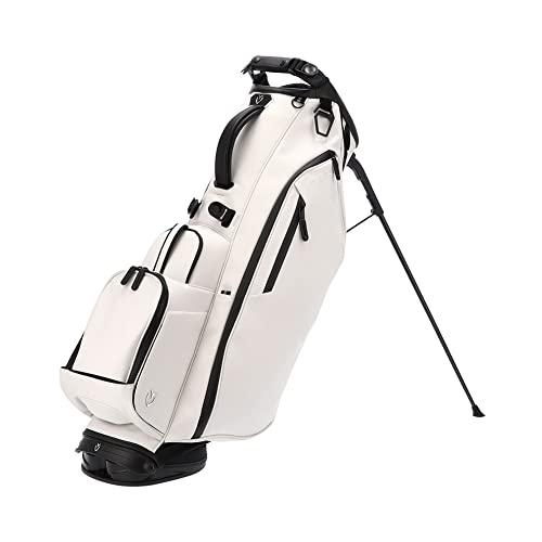 [美品］Vessel ゴルフ スタンド キャディバッグ White 限定 Eastside Golf x Vessel キャディ スタンドバッグ 白