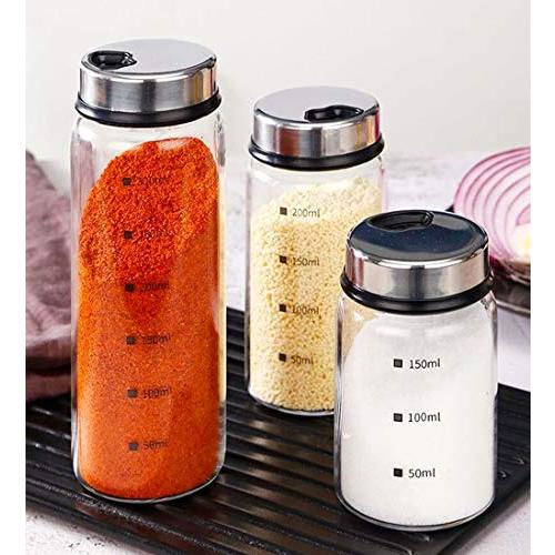 有名ブランド調味料ボトル 砂糖 塩 容器 容器 塩コショウ入れ200ml