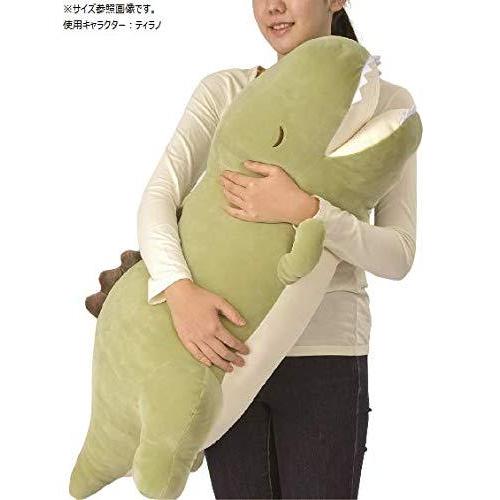 りぶはあと 抱き枕 プレミアムねむねむアニマルズ かむかむズ カバのヒッポ BIGサイズ (全長約100cm) ギフト袋付き ふわふわ もちもち 78108-71 かむかむズ プレミアムねむねむアニマルズ 口の中に手が入る