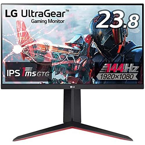 LG フレームレス ゲーミングモニター UltraGear 24GN650-BAJP 23.8