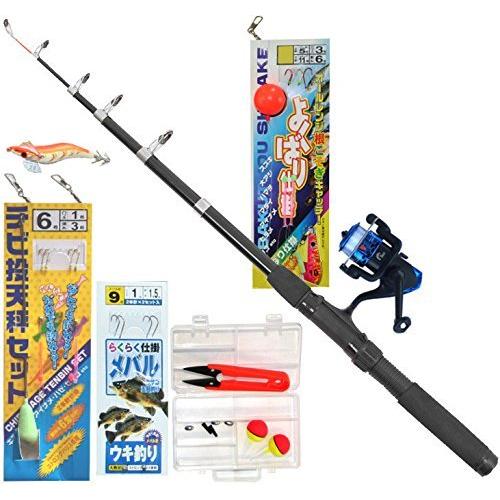 Speedmark ロッド リール 釣竿セット 釣具セット ファミリー 初心者 2m ロッド リール 0a 27セット 史上一番安い