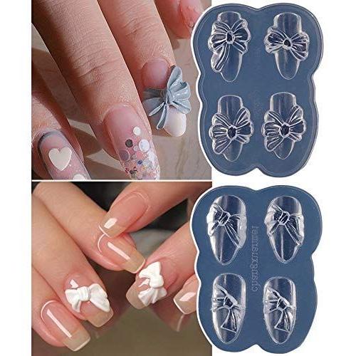 税込 送料無料 蝶結び カーブ付きリボン シリコンモールド 粘土 樹脂 Led アクセサリー 手作り パーツ 3d 自作 ネイル Uvレジン 2個セット レジン用品 Www Sustentec Com Br