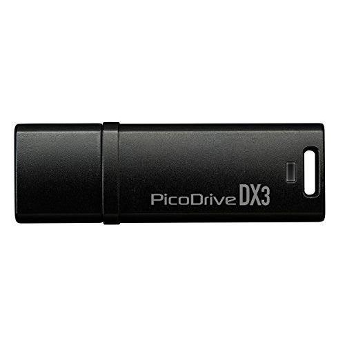 沸騰ブラドン グリーンハウス 400MB/s 高速転送 USB3.0対応メモリー ピコドライブ DX3 128GB ブラック GH-UF3DX128G-B USBメモリ