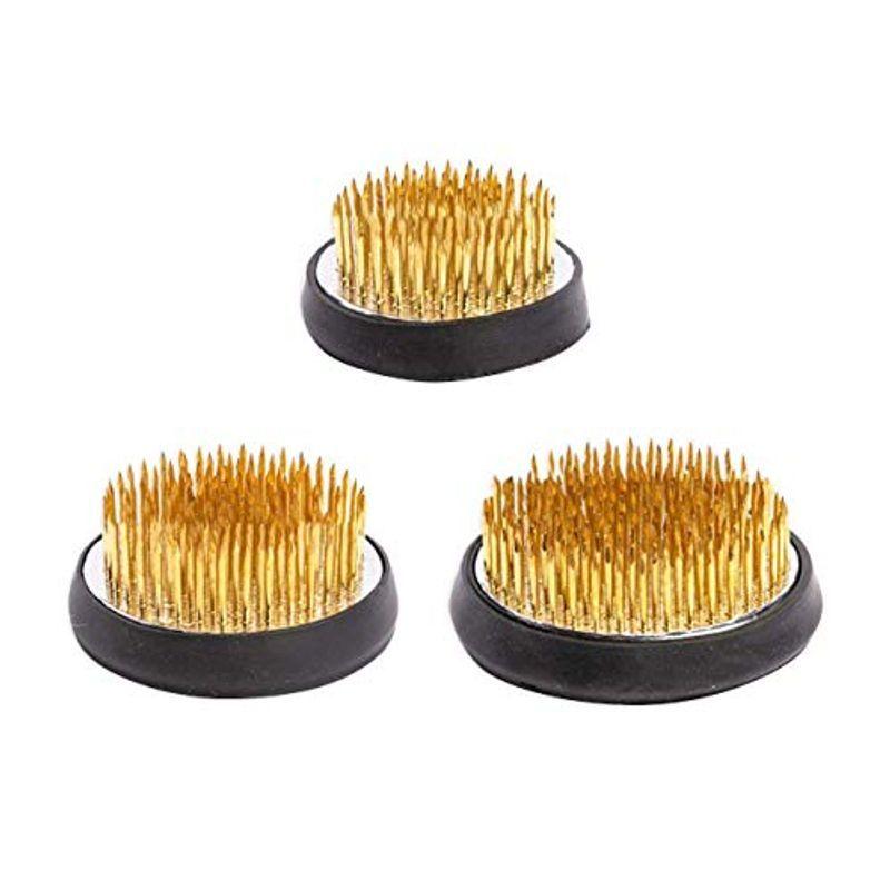 Hamilo 剣山 3点セット お花 ゴムカバー付き フラワーアレンジメント 丸形 生け花 華道 楽天スーパーセール 丸形