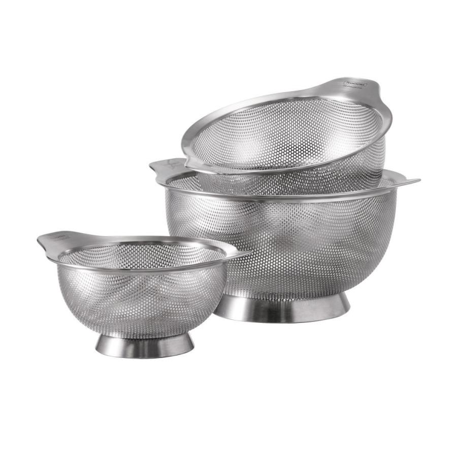 世界有名な コストコ プロ 業務用tramontina セット 2 X 1 18l 2 3l 4 2l 水切りザル3個セット トラモンティーナ Col 3pk ノベルティグッズ Basementsny Com