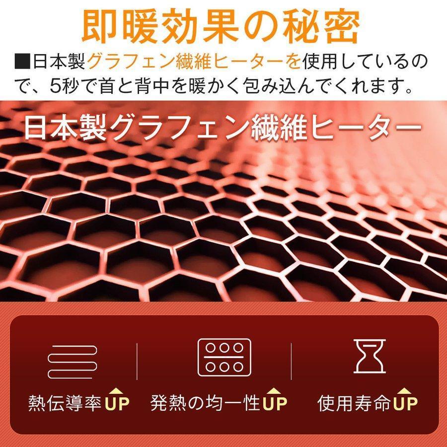 電熱コート ベンチコート 電熱 日本製 繊維ヒーター 電熱