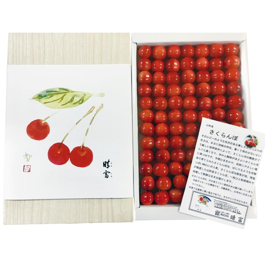 Y246-101 さくらんぼ（並び詰）約1kg