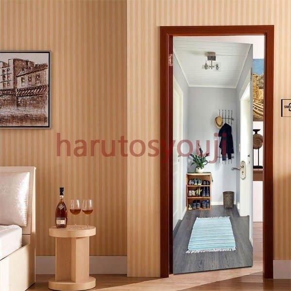 超お買い得 ドアステッカートリックアート玄関リビングだまし絵シール隠し部屋部屋の壁紙インテリアdiy ウォールステッカー 沖縄 一部離島へのお届け方法 普通郵便 代金引換不可 のみの対応となります Athomeinparis Fr