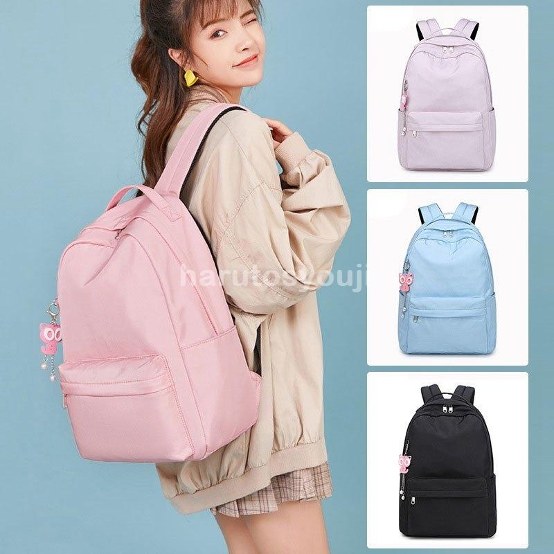 レディースリュック 新作 中学生 高校生 可愛い 大容量 通学 レディース 飾り付き リュック リュックサック リュックバッグ 通勤 韓国風 多収納 鞄 Haru 8e2b02 晴翔商事 通販 Yahoo ショッピング
