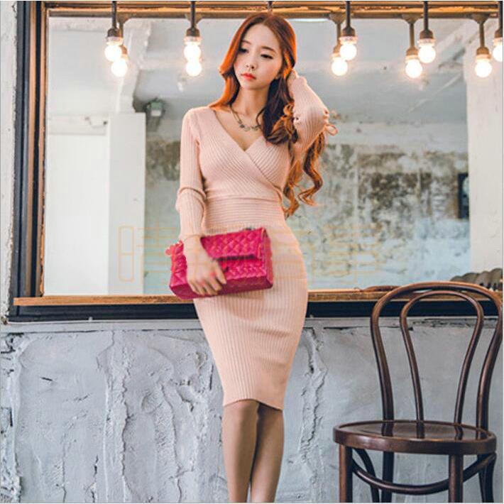 は自分にプチご褒美を ルリジューズ Religeuses カシュクール リブ ニット くびれ ワンピース スタイル アップ レディース Microsoftwaypoint Com