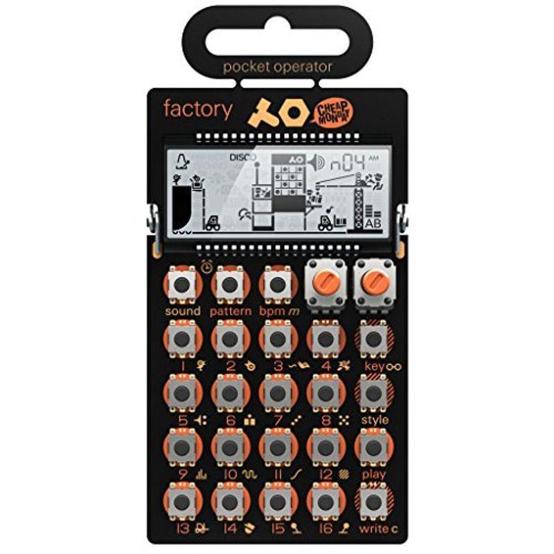 【お試し価格！】 factory PO-16 Engineering Teenage 正規輸入品 ポケットオペレーター TE010 メロディ/リードシンセ シンセサイザー