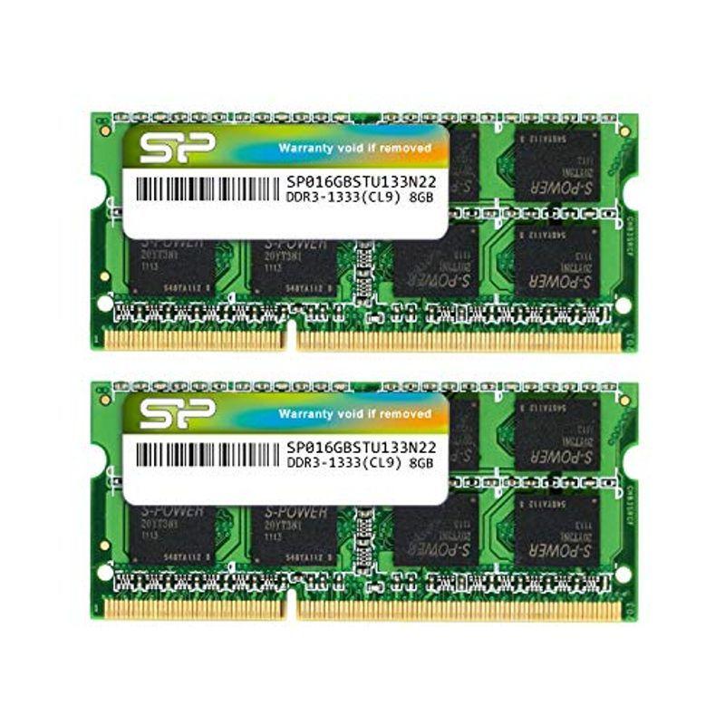 シリコンパワー ノートPC用メモリ 204Pin SO-DIMM DDR3-1333 PC3-10600 ...