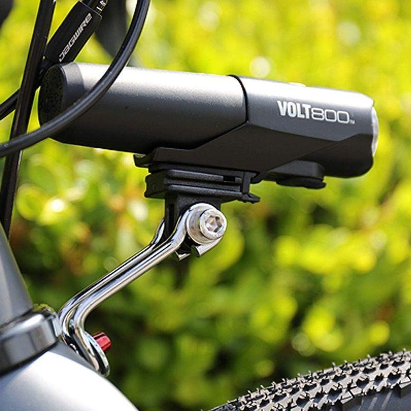 自転車 かご ライト取り付け cateye