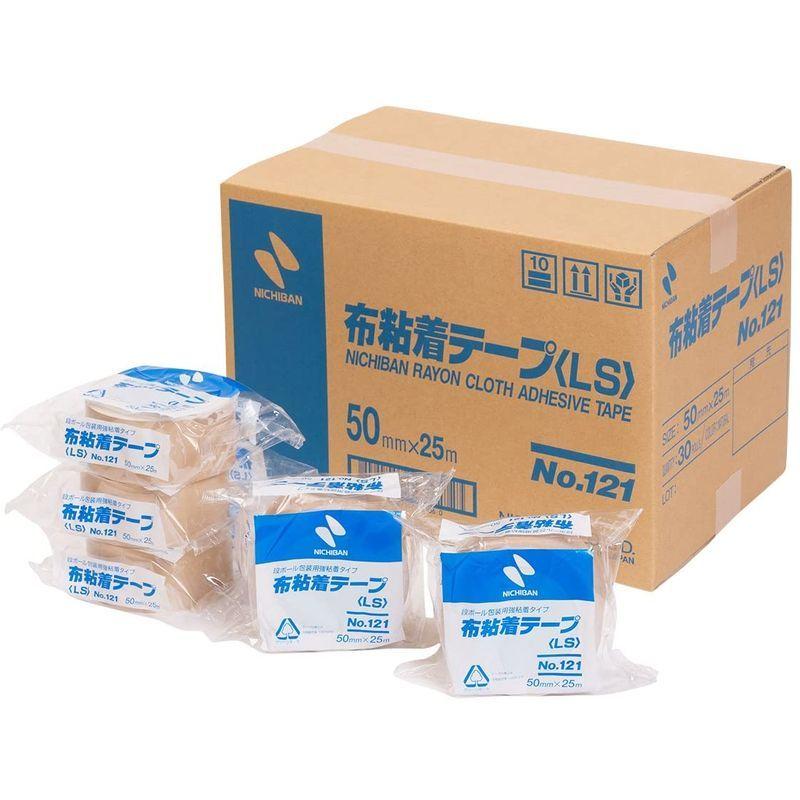 公式通販公式通販ニチバン 布テープ 50mm×25m 30巻入 121-50AZ30P 黄土 梱包、テープ