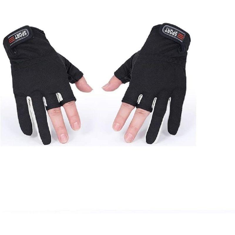 人気ブランドの フィッシンググローブ 釣り用手袋 ３本出し 釣り用グローブ 釣道具 日焼け止めグローブ 通気性 滑り止め 吸湿発散性 防寒 作業 男女兼用 Materialworldblog Com