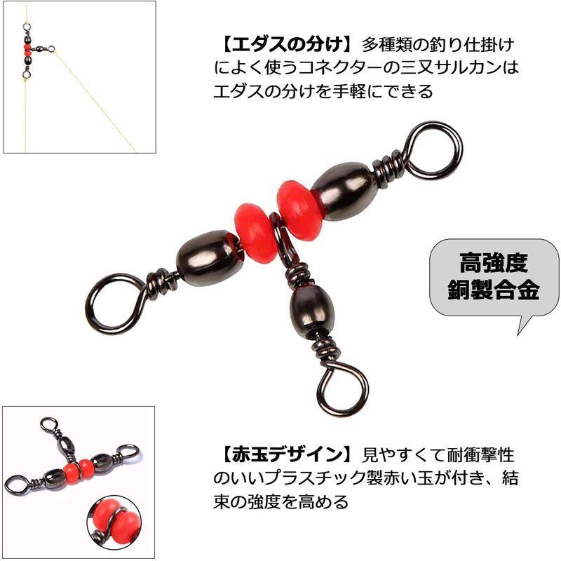 Silanon 三又サルカン スイベル スナップ シモリ玉 沖釣り 釣り道具 コネクター セット 汎用 耐腐食 2 4 180点 1 春和堂 通販 Yahoo ショッピング