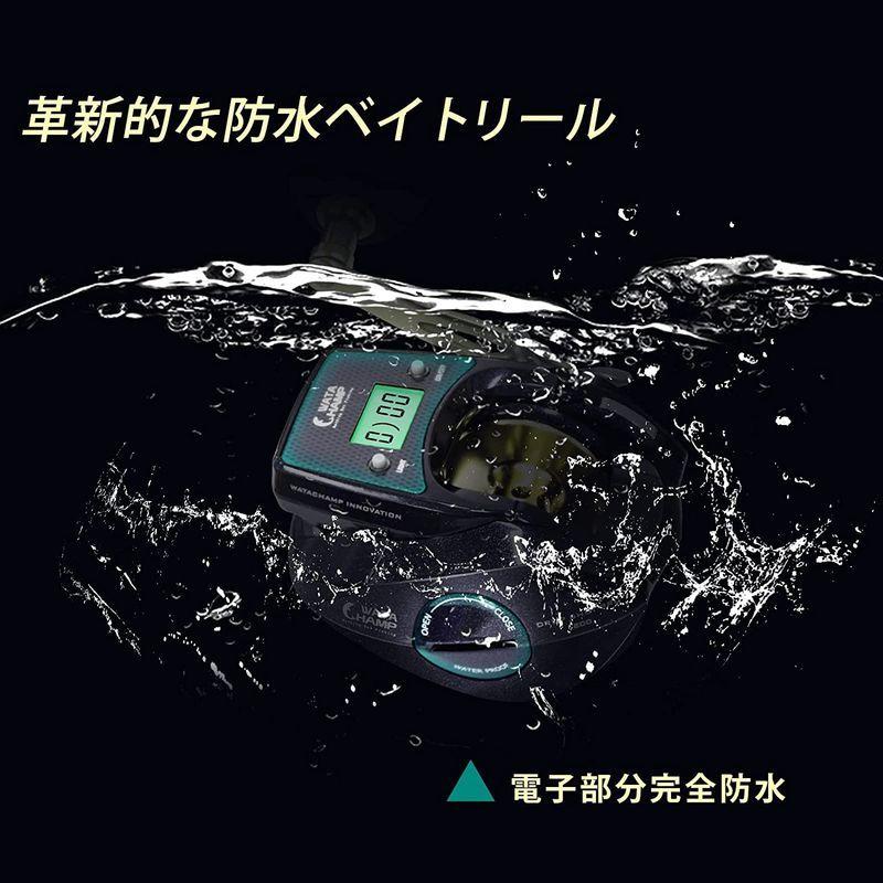 22正規激安 右 ベイトリール Pro 0 Shot ドロップショットプロ Drop ワタチャンプ Watachamp カウンター付き 防 Led ベイトリール ルアー用 Michiganestateplanning Com