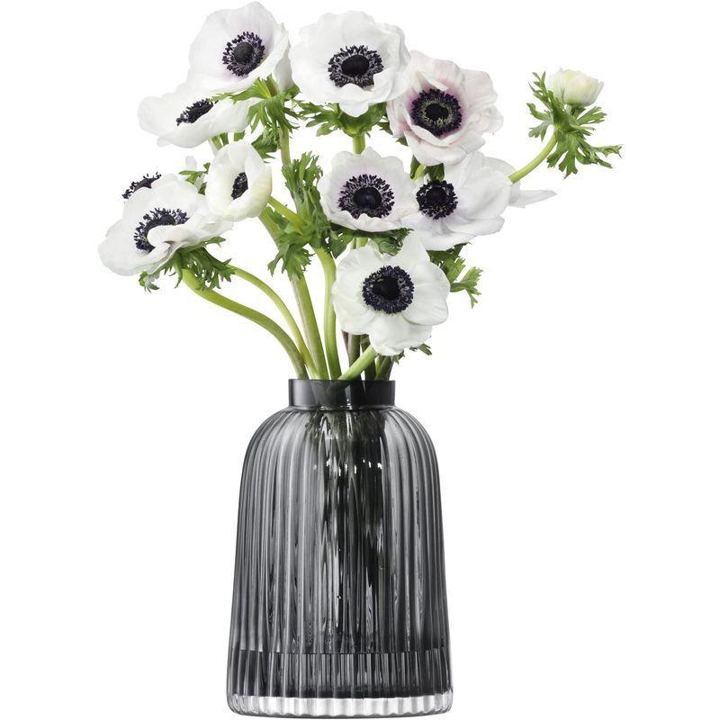 LSA(エルエスエー) フラワーベース(花器) グレー 高さ20cm PLEAT(プリート) G1399-20-847 エルエスエー フラワーベース 花器 グレー 高さ20cm PLEAT プリート G1399 サイズ