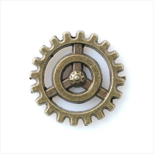 アンティーク　ゴールド　チャーム CHROME HEARTS クロムハーツ（原本無） 22K STACK CH PLUS V2
