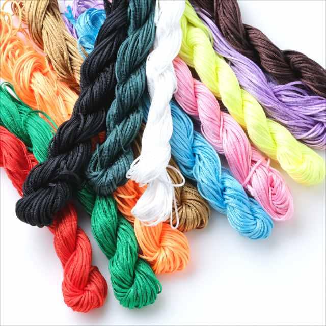 カラーコード 約20m 紐 ひも 結び紐 結紐 唐打 リリアン リリヤン