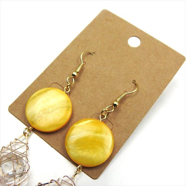 ピアス台紙 OPP袋 50枚セット 40mm×55mm アクセサリー イヤリング 台紙