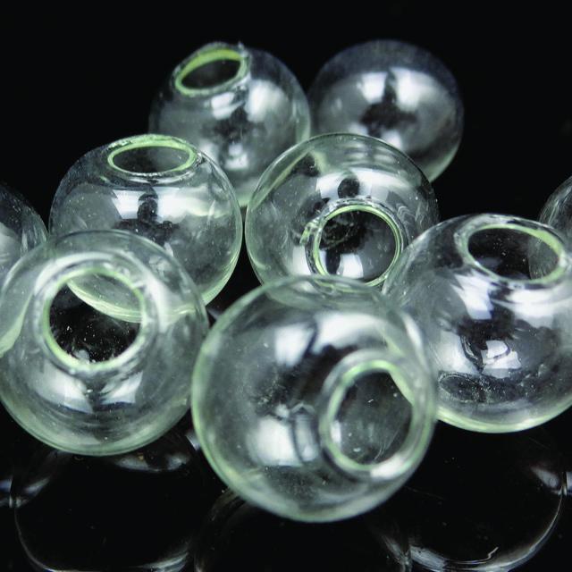 ガラスドーム 12mm 10個セット レジン ハーバリウム 花器 アクセサリー 