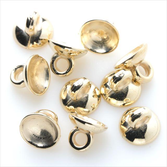 ガラスドーム キャップ8mm 10個セット 蓋 カン付き アクセサリー パーツ ゴールド シルバー 金 銀 穴 ハンドメイド チャーム ピアス イヤリング 素材 材料 Domeh S アクセサリーパーツのharu雑貨 通販 Yahoo ショッピング