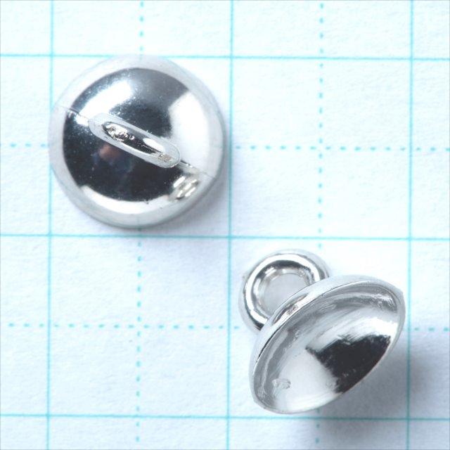 シルバー 蓋付き ガラスドーム 10個セット ドーム10個 キャップ10個