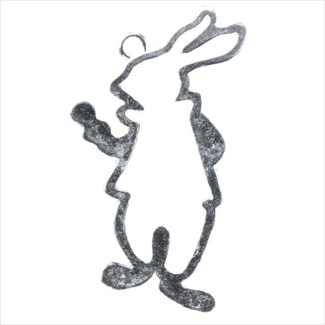 レジン空枠 シルバー 1枚 Ts08 銀 ウサギ 兎 立ち姿 フレーム カン付き レジン アクセサリー パーツ 枠 型枠 モールド チャーム ハンドメイド ネックレス 金具 Framet S08 アクセサリーパーツのharu雑貨 通販 Yahoo ショッピング