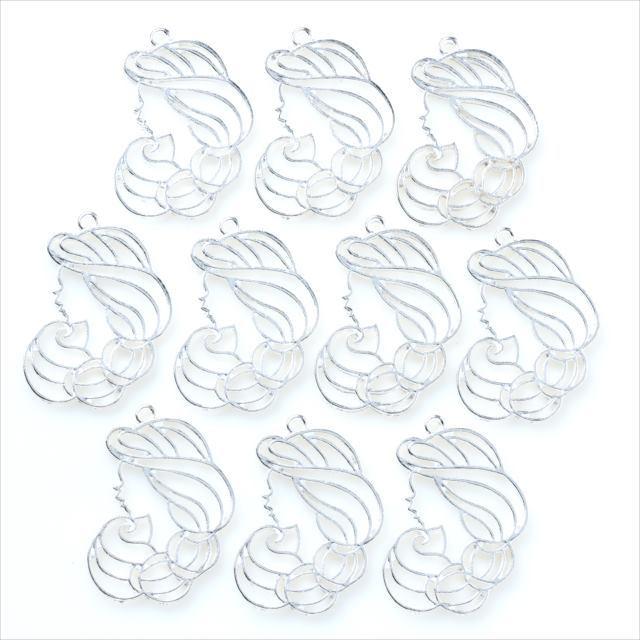 レジン空枠 シルバー 10枚 Ts35 銀 女性 横顔 プリンセス フレーム カン付き レジン アクセサリー パーツ 枠 型枠 モールド チャーム ハンドメイド ピアス 金具 Framet10 S35 アクセサリーパーツのharu雑貨 通販 Yahoo ショッピング