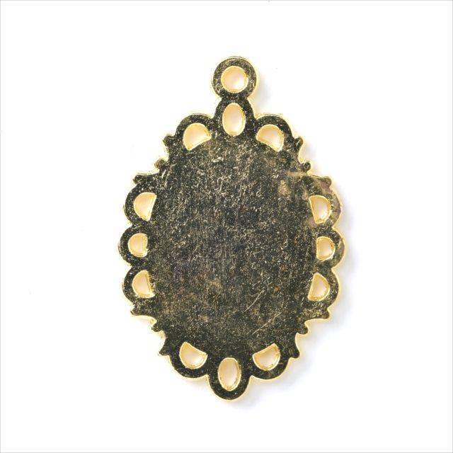 セール中】ヴィンテージカメオクリエーションオーバルゴールドカラー