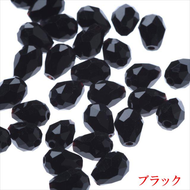 しずく ガラスビーズ カット 3mm 30個セット なみだ ドロップ 雫 しずく ガラスビーズ カット 3mm 30個セット なみだ ドロップ 雫