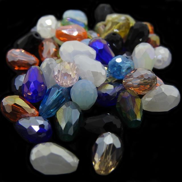 ガラス製 ダイビング人形 透明と青のベース ガラス製 ダイビング人形 透明と青のベース