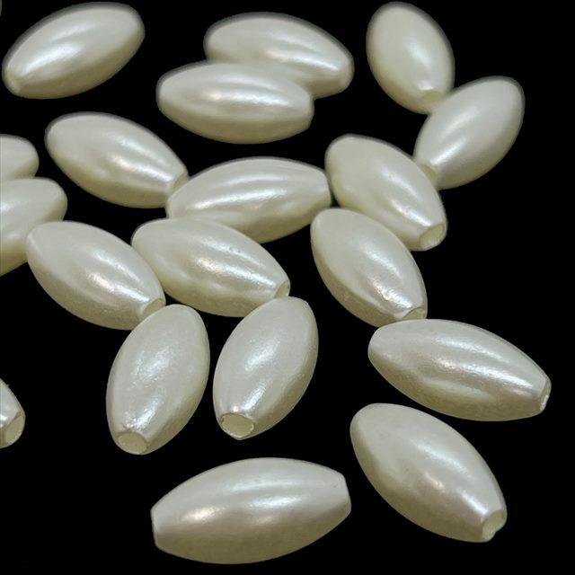 パールビーズ ナツメ マーキス オフホワイト 6mm 8mm 10mm 12mm 棗 