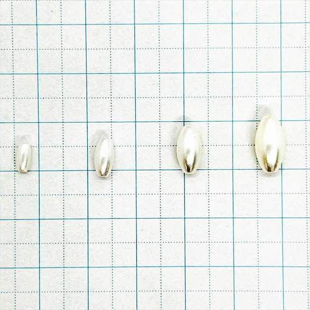 パールビーズ ナツメ マーキス オフホワイト 6mm 8mm 10mm 12mm 棗 