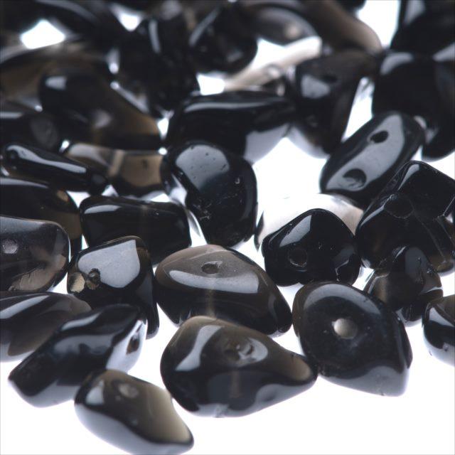 さざれ石 オニキス 30g 穴あり ビーズ 天然石 細石 ストーン 浄化 風水