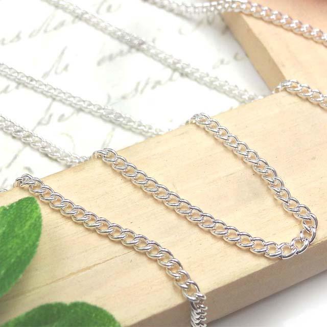 シルバー チェーン 1m 切り売り 幅1.8mm キヘイ sk06 喜平 銀 シルバー チェーン 1m 切り売り 幅1.8mm キヘイ sk06 喜平 銀