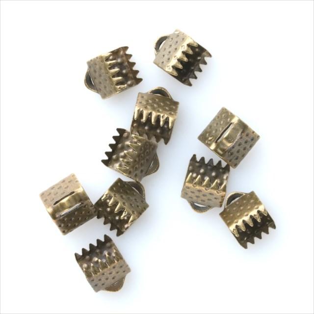 ワニカン リボン留める用 卸売り ワニ口 100個セット ワニカン 6mm 留め具 クリップ カン付き