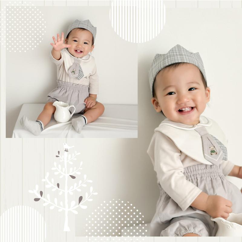 キッズ ロイヤルスタイセットスタイセット 男の子3点ギフトセット