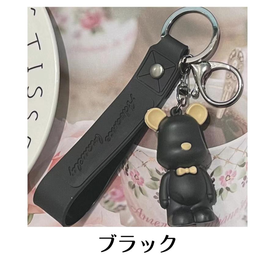 まとめ買い6個セット) キーホルダー バッグチャーム クマ キー まとめ買い6個セット) キーホルダー バッグチャーム クマ キー