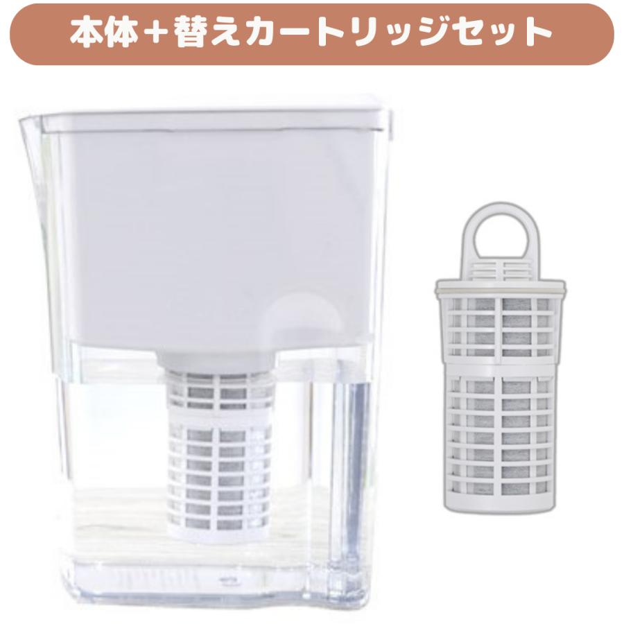Dream Bank（ドリームバンク） (セット商品) 超長寿命 ポット型浄水器