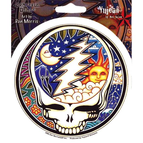 ★ネコポス対応★ DAN MORRIS GD STEAL YOUR FACE STICKER / グレイトフルデッド ダンモリス スティールユアフェイス ステッカー｜harvestmarket