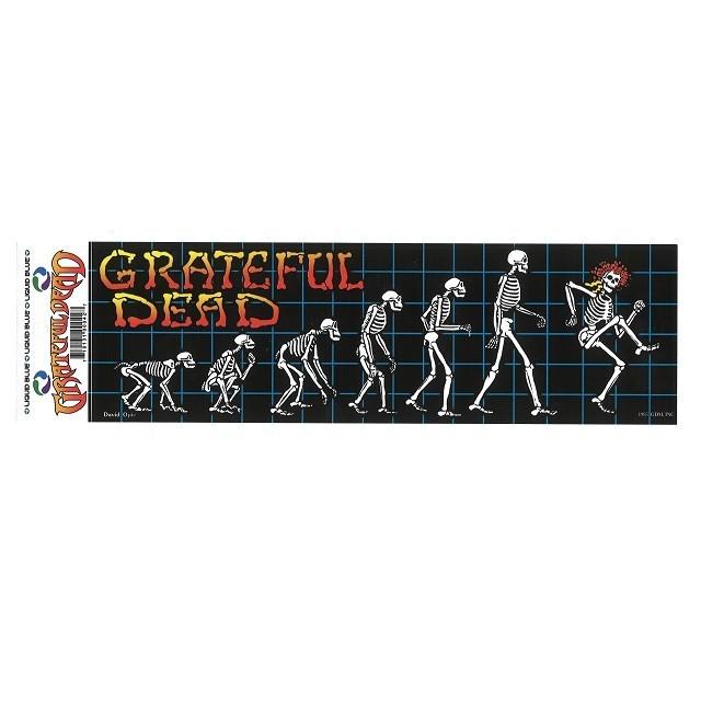 ★ネコポス対応★ GD EVOLUTION BUMPER STICKER / グレイトフルデッド エボリューション バンパー ステッカー / シール｜harvestmarket