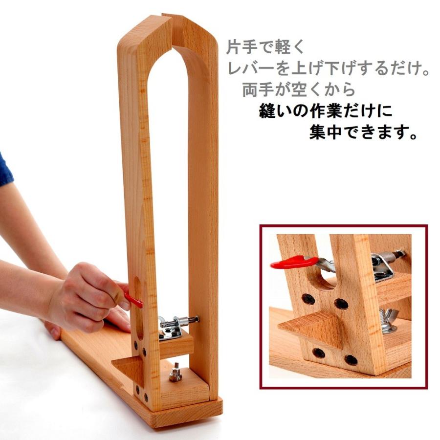 レーシングポニー レザークラフト 道具 ポニー 高さ抜群 ステッチング