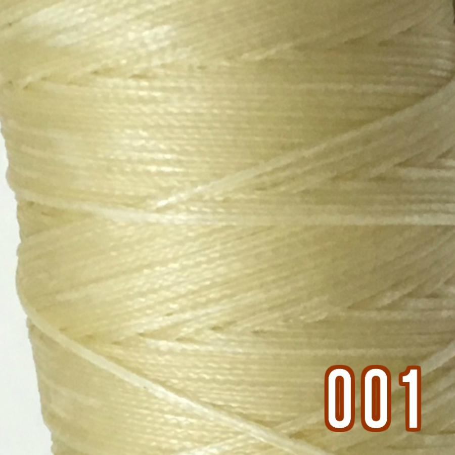 レザークラフト 糸 蝋引き糸 手縫い ろうびき糸 ロービキ糸  ワックスコード 幅 0.8mm 60ｍ｜harvestmart｜02